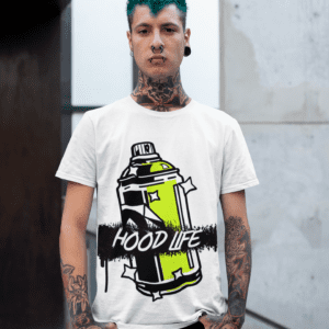 mockup-of-a-punk-man-with-a-nose-piercing-wearing-a-t-shirt-26481